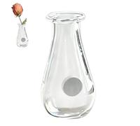 Zqkimzi Floreros Magnéticos - Decoración Transparente Divertida Hazlo Tú Mismo - Florero Magnético Decorativo para Frigorífico - para Hogar Cocina Apartamento Casa de Campo Escuela Aula Oficina