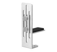 Zqkimzi Graphics Card Support, Video Card Supports Bracket, Versatile High-Strength Brace, Sturdy Computer Accessory for Home, School, Dorm Use, 1.46x3.27x0.98 Inches, Silver and Black