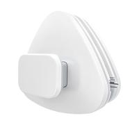 Zqkimzi Herramienta magnética para limpiar ventanas | Limpiador magnético de ventana ajustable de doble cara, cepillo triangular para limpiar la ventana exterior desde el interior