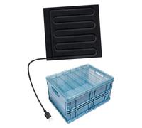 Zqkimzi Incubadora plegable para el hogar con estera térmica USB | Caja de incubación para pájaros, codornices, cacatúas, palomas, salón, jardín, sala de estar, aula, al aire libre