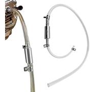 Zqkimzi Motorcycle Brake Bleeder Hose, Clutch Bleeding Tube, Upgrade Hydraulic System, Car Accessories for Clutch Exhaust and Truck, Motorbike, Automotive, Men, Professionals, White Color