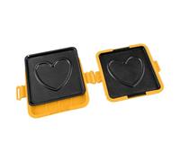 Zqkimzi Non Stick Microwave Sandwich Maker, Foldable Griddle Pan, Pans with Heat Resistant, Microwave Grill Pans, Easy Clean Pan with Compact Design, Kitchen Accessory for Home Office Dorm