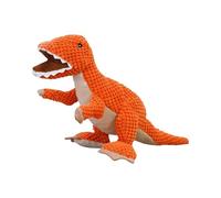Zqkimzi Plush Chew Dog Toys, Squeaky Teething Animal Toy, Bite Resistant Soft Plush, Indoor Outdoor Pet Entertainment for Puppies and Dogs, Garden Park Playtime Companion, 26x34x5cm