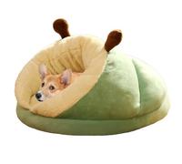 Zqkimzi Reusable Pet Sleeping Bag, Comfortable Cat House, Warm Cave Nest, Indoor Cat Bed, 40x30x25 cm, / 15.75x11.81x9.84in, Comfortable Indoor Cat House Warm Cave Nest for Home Pet Shops