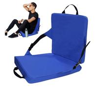 Zqkimzi Silla de estadio plegable antideslizante al aire libre cojín de | Silla de tribuna con respaldo para béisbol, fútbol, juegos, conciertos, camping, excursiones, picnic, barco, kayak