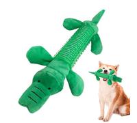 Zqkimzi Stuffed Animal Dogs Toy, Sound Squeaker Puppy Teething Toys, Self-Play Grunting Dog Toy, Animal Shaped for Small, Medium, and Large Pets, 11.81x5.12x2.36 Inches, 100g