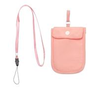 Zqkimzi Travel Bra Wallet For Women | Undercover Travel Bra Pouch | Lightweight Flap Storage Bag | Convenient Coin Purse and Key Bag For All Bra Sizes