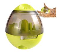 Zqkimzi Treat Dispensing Dog Toy, Slow Feeder Ball, Mentally Stimulating Puppy Training Tool, Brain Enrichment Chew Interactive Toy for Teething Boredom Prevention, 10x11.7cm