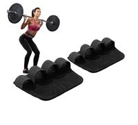 Zqkimzi Weight Lifting Gloves, Breathable Fitness Gloves, Anti-Slip Four-Finger Pull-Up Mitts, Sturdy Hand Protective Gear for Kettlebell, Gym, Barbell, Strength Training, 4.02x3.15 Inches