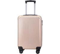 ZQNDFAC Equipaje de Mano de 20 Pulgadas, Maleta rígida aprobada por aerolínea con Ruedas Dobles giratorias de 360 °, Cubierta con Ruedas de Viaje portátil Bolsas de Viaje