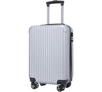 ZQNDFAC Equipaje de Mano de 20 Pulgadas, Maleta rígida aprobada por aerolínea con Ruedas Dobles giratorias de 360 °, Cubierta con Ruedas de Viaje portátil Bolsas de Viaje