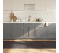 ZQQLVOO Alfombra Rectangular bambú marrón Oscuro Alfombra de Bambú Natural para Salón, Antideslizante y Fácil de Limpiar 80x300 cm