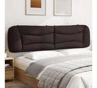 ZQQLVOO Cabecero de Cama Acolchado Tela marrón Oscuro Padded Headboard with PP Fiber Filling, Elegant Design for Bedroom Comfort and Back Support, Easy Installation wit