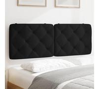 ZQQLVOO Cabecero de Cama Acolchado Terciopelo Negro Velvet Upholstered Bed Headboard with Diamond Tufted Design, Soft Foam Padding for Back Support, Easy Installation w