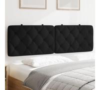 ZQQLVOO Cabecero de Cama Acolchado Terciopelo Negro Velvet Upholstered Bed Headboard with Diamond Tufted Design, Soft Foam Padding for Back Support, Easy Installation w