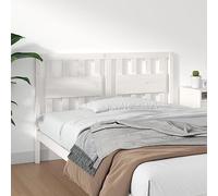 ZQQLVOO Cabecero de Cama Madera Maciza de Pino Blanco Solid Pine Wood Bed Headboard with Rustic Charm for Bed Frame Support, Classic Design for Bedroom and Guest Room 1