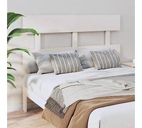 ZQQLVOO Cabecero de Cama Madera Maciza de Pino Blanco Wooden Bed Frame Headboard, Solid Pine Wood Headboard for Bed, Elegant Design with Comfortable Back Support for Be