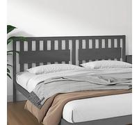 ZQQLVOO Cabecero de Cama Madera Maciza de Pino Gris Solid Pine Wood Bed Headboard with Rustic Charm for Bed Frame Support, Classic Design for Bedroom and Guest Room 205