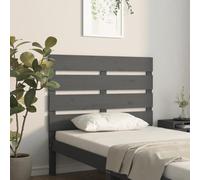 ZQQLVOO Cabecero de Cama Madera Maciza de Pino Gris Solid Pine Wood Bed Headboard with Slatted Design for Modern Bedroom, Back Support for Reading and Watching Movies 1