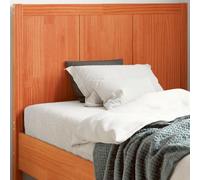 ZQQLVOO Cabecero de Cama Madera Maciza de Pino marrón Cera Solid Pine Wood Bed Headboard with Rustic Charm, Comfortable Back Support for Bed Frames, Natural Wooden Head