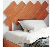 ZQQLVOO Cabecero de Cama Madera Maciza de Pino marrón Cera Solid Pine Wood Bed Headboard with Rustic Charm, Comfortable Back Support for Bedroom and Guest Room 100 cm