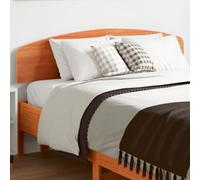 ZQQLVOO Cabecero de Cama Madera Maciza de Pino marrón Cera Solid Pine Wood Headboard for Bed, Classic Bed Frame Headboard with Sturdy Structure and Back Support for Bed