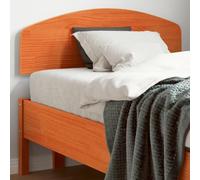 ZQQLVOO Cabecero de Cama Madera Maciza de Pino marrón Cera Solid Pine Wood Headboard for Bed, Classic Bed Frame Headboard with Sturdy Structure and Back Support for Bed