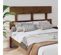 ZQQLVOO Cabecero de Cama Madera Maciza de Pino marrón Miel Wooden Bed Frame Headboard, Solid Pine Wood Headboard for Bed, Elegant Design with Comfortable Back Support f