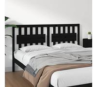 ZQQLVOO Cabecero de Cama Madera Maciza de Pino Negro Solid Pine Wood Bed Headboard with Rustic Charm for Bed Frame Support, Classic Design for Bedroom and Guest Room 15