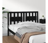 ZQQLVOO Cabecero de Cama Madera Maciza de Pino Negro Solid Pine Wood Bed Headboard with Rustic Charm for Bed Frame Support, Classic Design for Bedroom and Guest Room 12