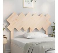 ZQQLVOO Cabecero de Cama Madera Maciza de Pino Solid Pine Wood Bed Headboard with Rustic Charm, Comfortable Back Support for Bedroom and Guest Room 132x3x81 cm