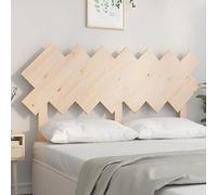 ZQQLVOO Cabecero de Cama Madera Maciza de Pino Solid Pine Wood Bed Headboard with Rustic Charm, Comfortable Back Support for Bedroom and Guest Room 151,5x3x81 cm