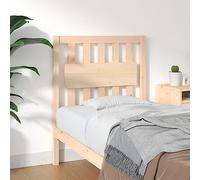 ZQQLVOO Cabecero de Cama Madera Maciza de Pino Solid Pine Wood Bed Headboard with Rustic Charm for Bed Frame Support, Classic Design for Bedroom and Guest Room 80,5x4x1