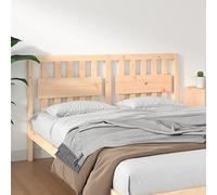 ZQQLVOO Cabecero de Cama Madera Maciza de Pino Solid Pine Wood Bed Headboard with Rustic Charm for Bed Frame Support, Classic Design for Bedroom and Guest Room 155,5x4x