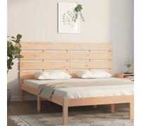 ZQQLVOO Cabecero de Cama Madera Maciza de Pino Solid Pine Wood Bed Headboard with Slatted Design for Modern Bedroom, Back Support for Reading and Watching Movies 200x3x