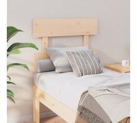 ZQQLVOO Cabecero de Cama Madera Maciza de Pino Wooden Bed Frame Headboard, Solid Pine Wood Headboard for Bed, Elegant Design with Comfortable Back Support for Bedroom D