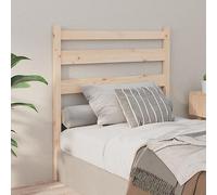 ZQQLVOO Cabecero de Cama Madera Maciza de Pino Wooden Slat Headboard with Solid Pine Construction, Modern Bed Frame Headboard for Bedroom Comfort and Back Support 96x4x