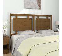 ZQQLVOO Cabecero de Cama Madera Maciza Pino marrón Miel Solid Pine Wood Bed Headboard with Rustic Charm, Comfortable Back Support for Bedroom and Guest Room 155,5x4x100