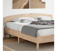 ZQQLVOO Cabecero de Madera Maciza de Pino Solid Pine Wood Headboard for Bed, Classic Bed Frame Headboard with Sturdy Structure and Back Support for Bedroom 200 cm