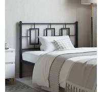 ZQQLVOO Cabecero de Metal Negro Classic Metal Bed Frame Headboard with Powder Coating, Durable Steel Construction for Bedroom, Stable Legs and Excellent Back Support 10