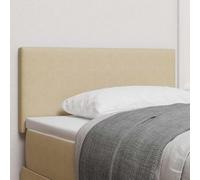 ZQQLVOO Cabecero LED con Luces de Tiras LED Verde grisáceo Modern LED Headboard with Adjustable Height for Bedroom Wall Mount Space Saving Ambient Lighting 90 cm Tela