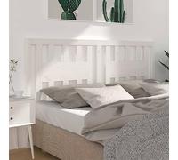 ZQQLVOO Cabecero Madera Maciza de Pino Blanco Solid Pine Wood Bed Headboard with Rustic Charm, Classic Design for Complete Bed Frame Support and Relaxing Bedroom Decor