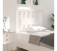 ZQQLVOO Cabecero Madera Maciza de Pino Blanco Solid Pine Wood Bed Headboard with Rustic Charm, Classic Design for Complete Bed Frame Support and Relaxing Bedroom Decor