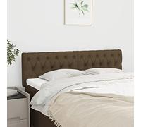 ZQQLVOO Cabeceros 2 Unidades de Tela marrón Oscuro Classic Elegant Upholstered Bed Frame Headboard with Adjustable Height, Durable Fabric and Stable Wooden Legs for Bed