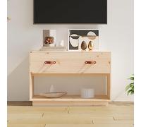 ZQQLVOO Centro de entretenimiento Unidad de Centro de Entretenimiento en el Hogar Centro de Entretenimiento en el Salón Dormitorio Mueble de TV 90 x 40 x 60 cm Madera maciza de pino Adecuado para