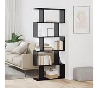 ZQQLVOO Librería Marrón Salón Estantería Decorativa para Salón 70 x 24 x 161 cm Madera