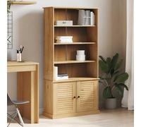 ZQQLVOO Librería VIGO Estantería decorativa versátil para libros para sala de estar 85 x 35 x 170 cm madera maciza de pino