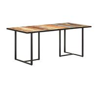 ZQQLVOO Mesa de comedor de 180 cm, madera maciza
