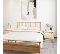 ZQQLVOO Mesillas de noche 2 unidades. 35 x 34 x 32 cm madera maciza de pino, mesita auxiliar, mesita de noche, mesita de noche, mesita de noche, mesita de noche, mesilla de noche, para dormitorio