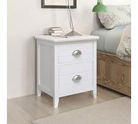 ZQQLVOO Mesillas de noche 2 unidades con 2 cajones blancos, mesita de noche, mesita de noche, mesita de noche, mesita de noche, mesita de noche, mesilla de noche para dormitorio, sala de estar